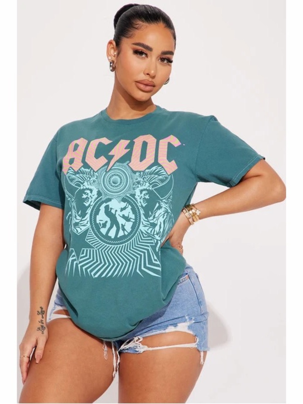 Fashion Nova AC DC T-Shirt